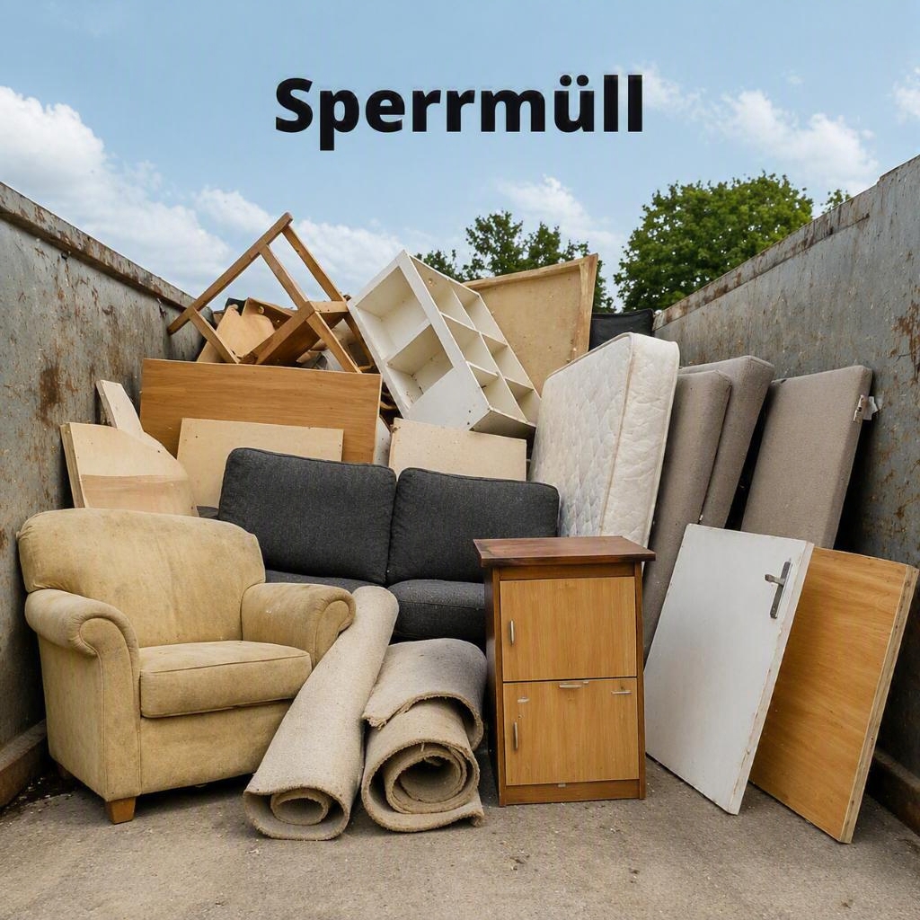 Sperrmüll -KI-generiertes Bild